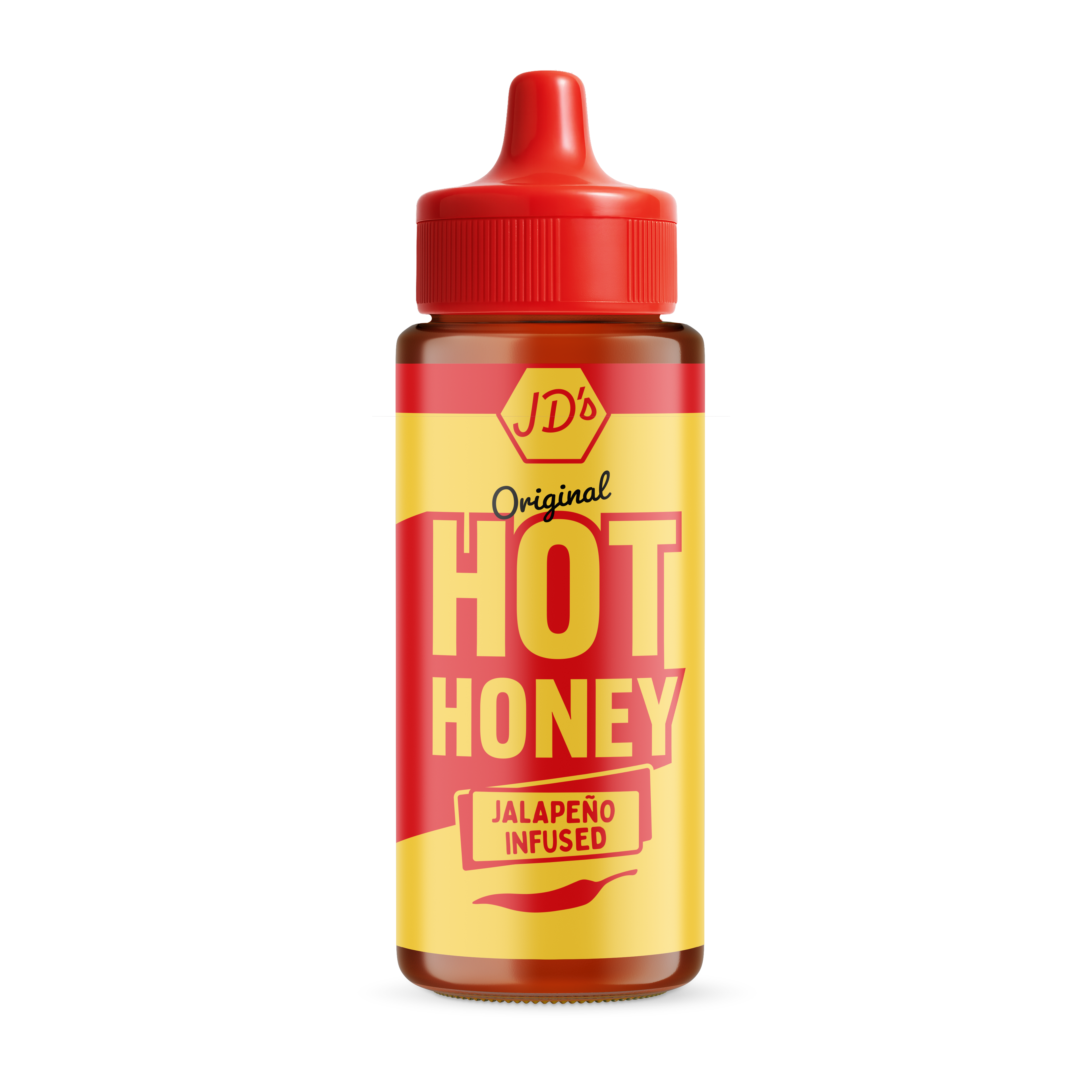 JD’s Hot Honey - Original Jalapeño Infused Honey (260g)