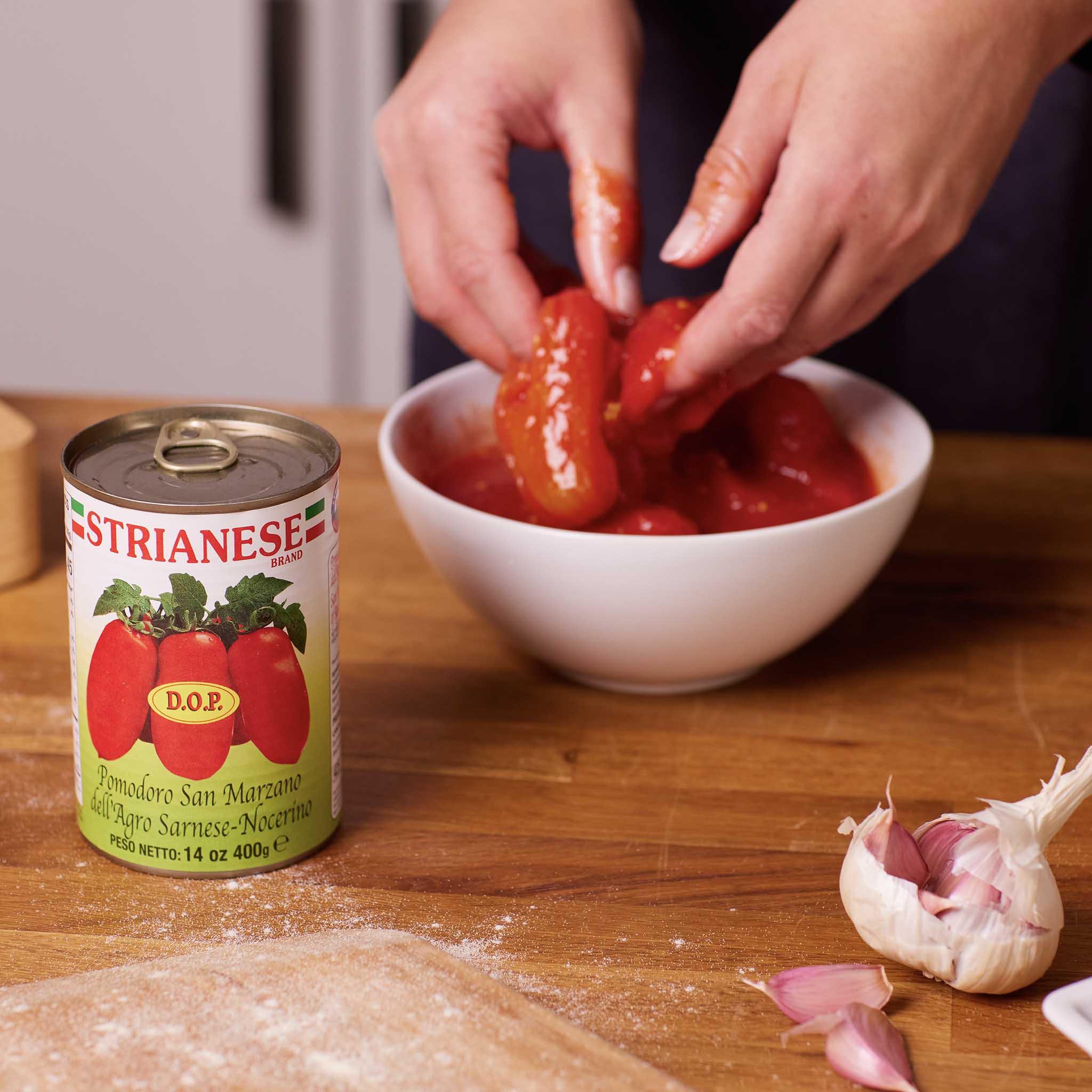 Strianese San Marzano Peeled Plum DOP (400g)
