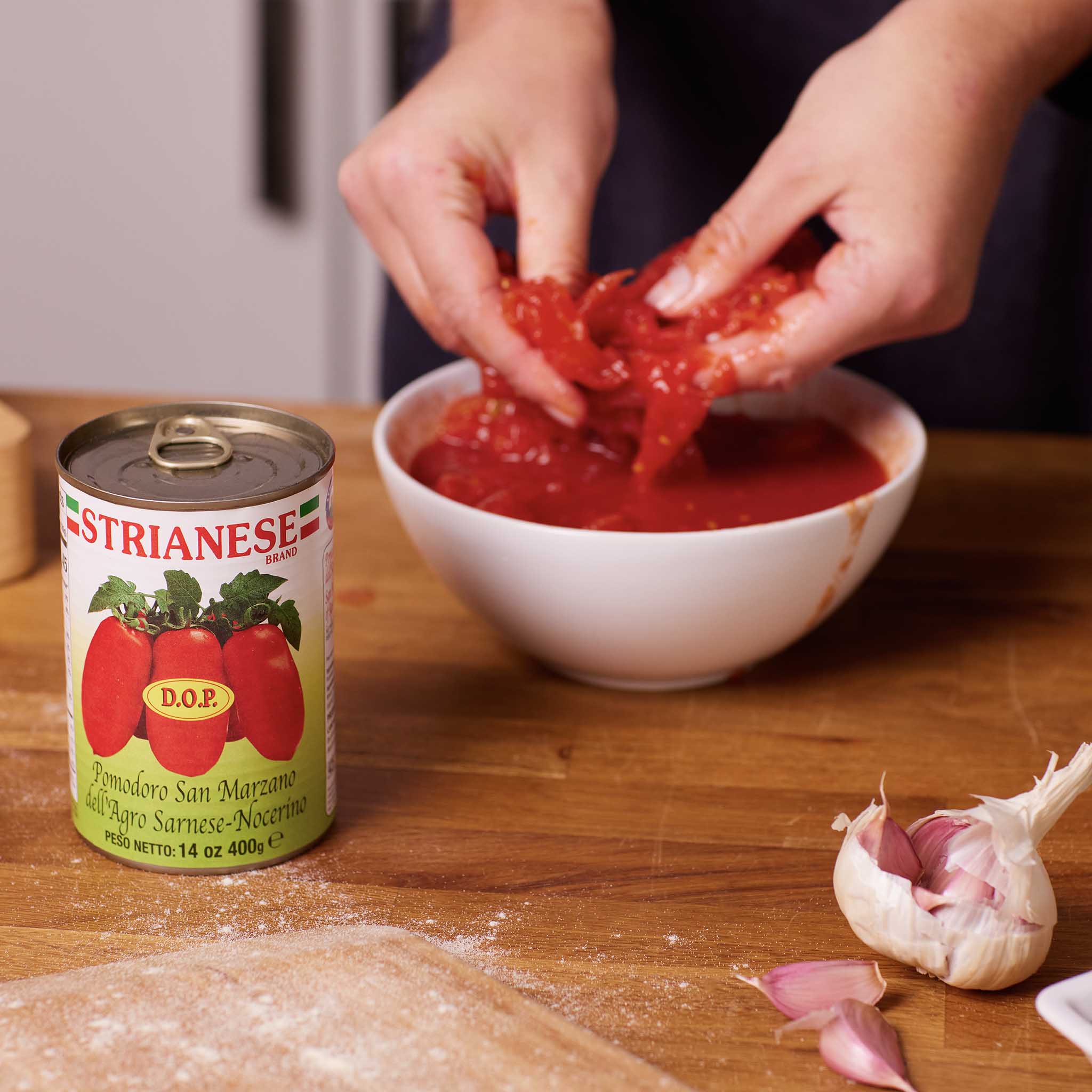 Strianese San Marzano Peeled Plum DOP (400g)