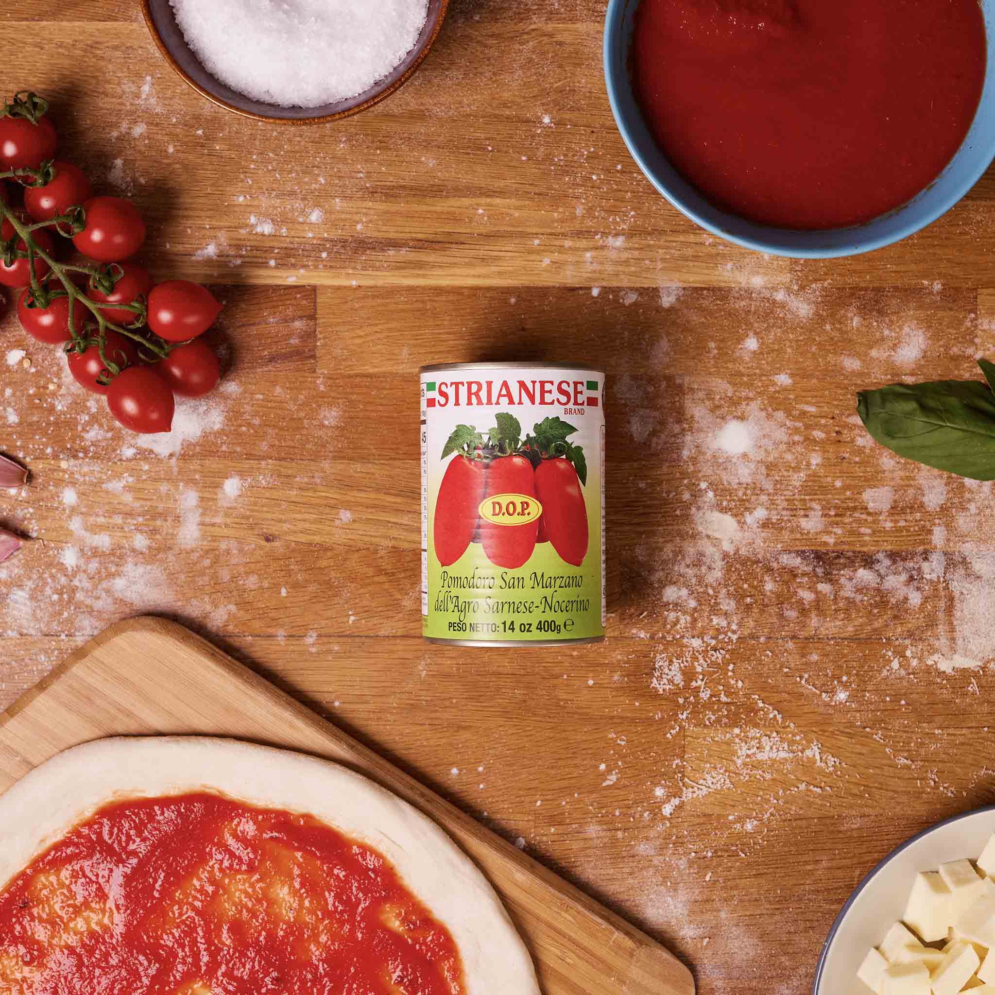 Strianese San Marzano Peeled Plum DOP (400g)
