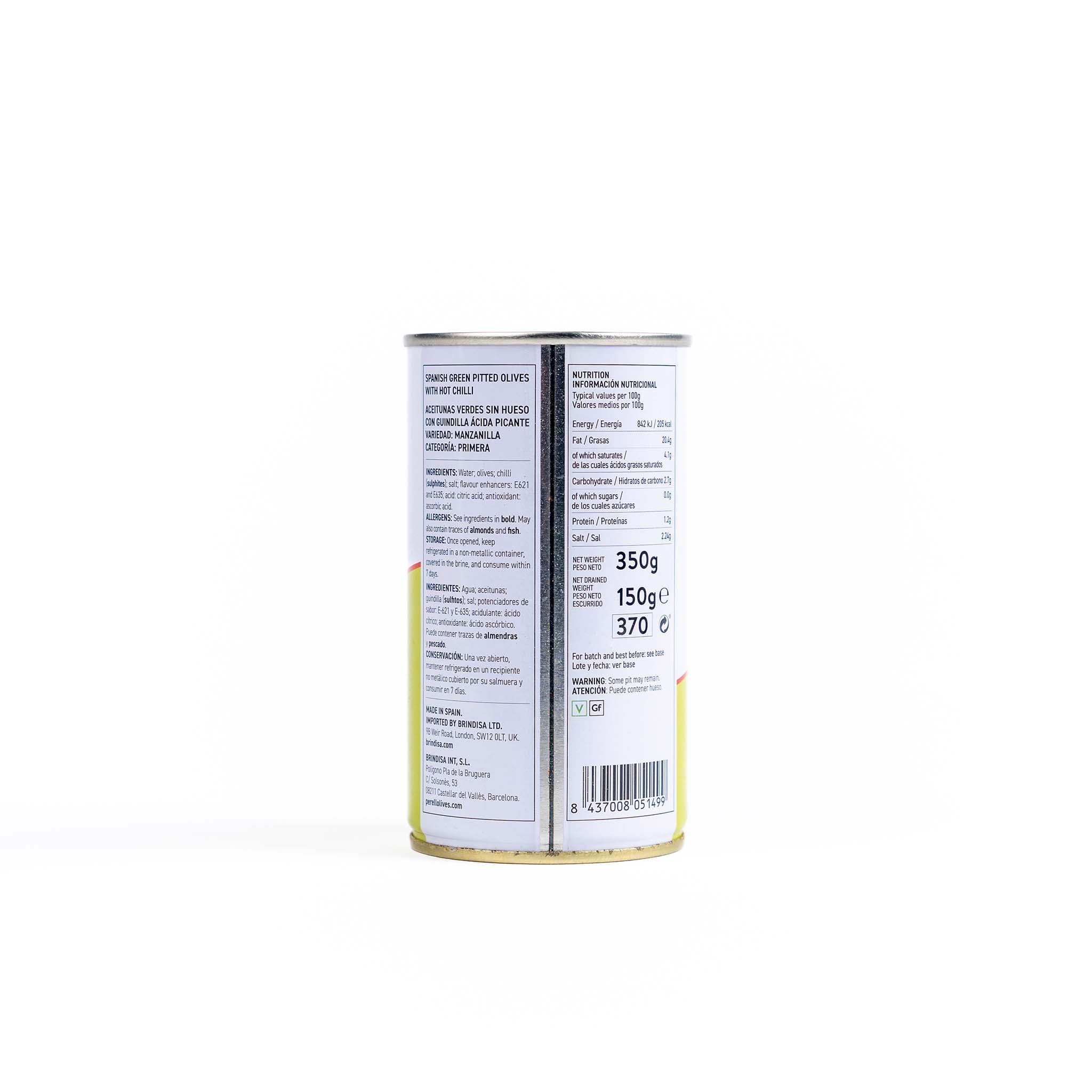 Perello Manzanilla Pitted Olives (350g)