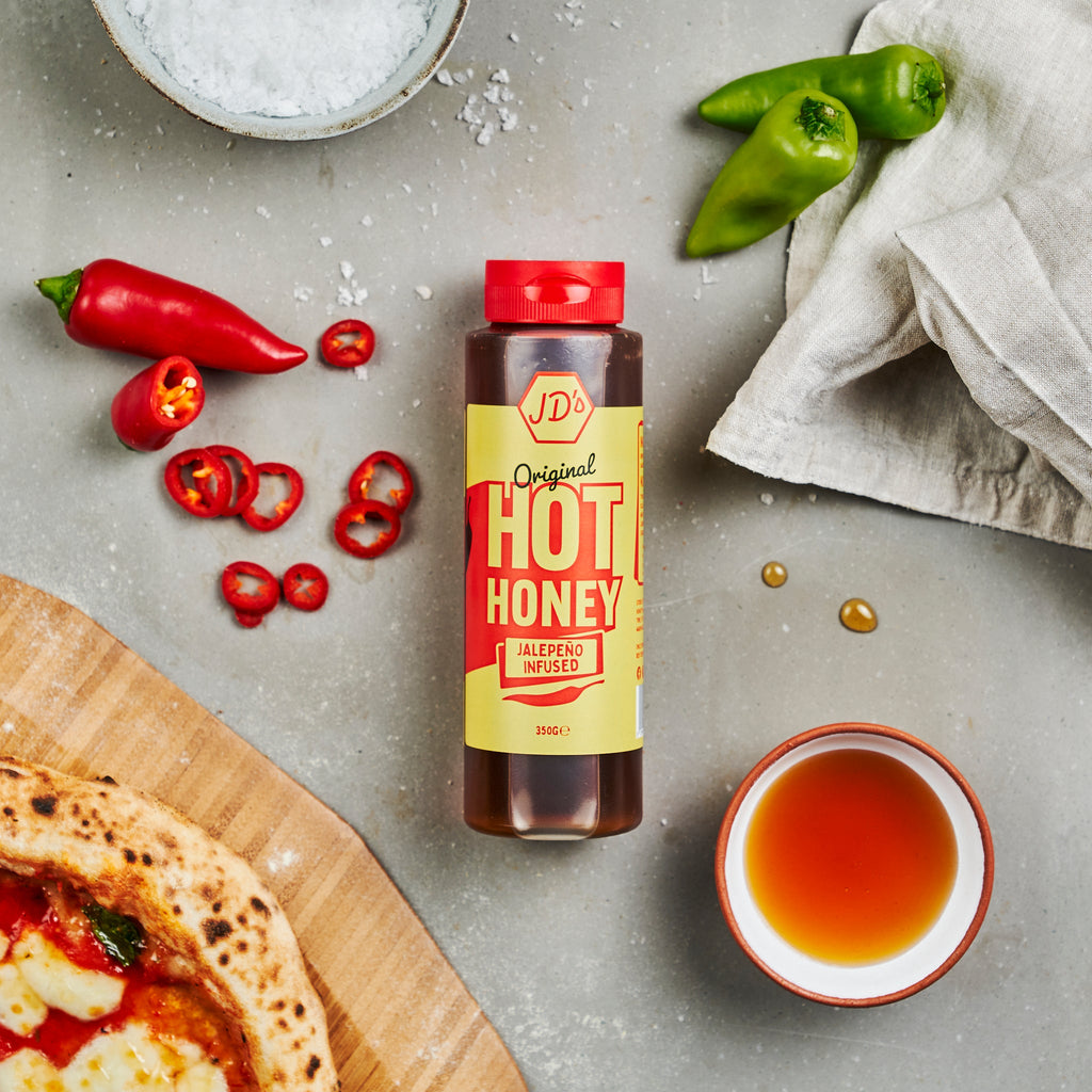 JD’s Hot Honey - Original Jalapeño Infused Honey (260g)